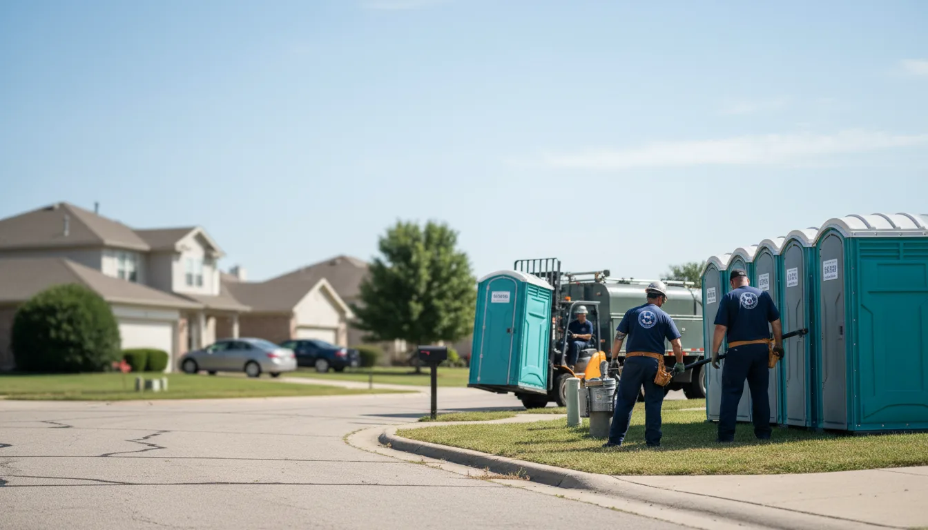 Porta Potty Rental in Camp Grove, IL near me